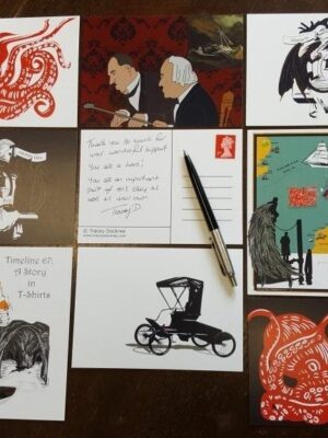 Set of 8 postcards