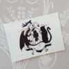 Tracey Dockree logo postcard