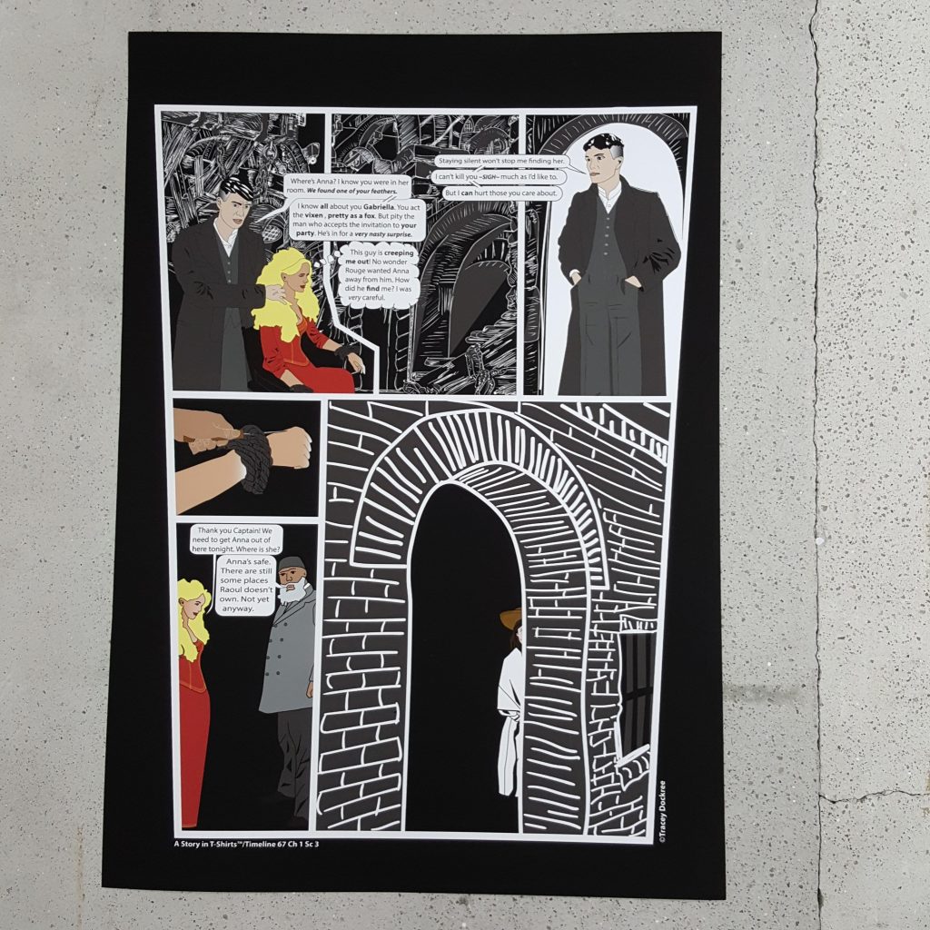 Timeline 67 Chapter 1 Scene 3 Gallery Art Print