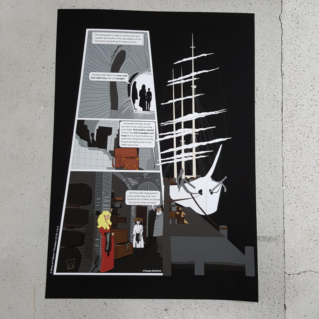Timeline 67 Chapter 1 Scene 4 Gallery Art Print