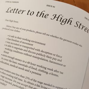 Letter to the High Street