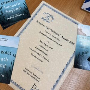 Cornwall Beneath and Beyond shortlisted for Holyer an Gof Publishers Awards 2025